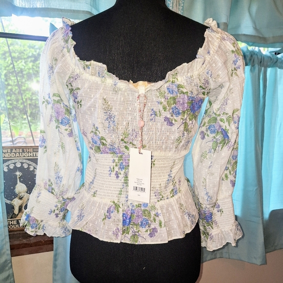 NWT Loveshackfancy Fifi top - Picture 6 of 7